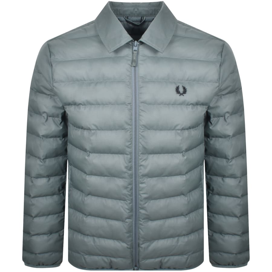 Padded Knit Collar Jacket FRED PERRY Fred Perry Knitted Zip